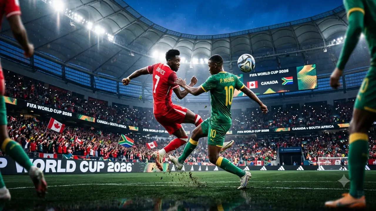 القنوات المفتوحة لمباراة كندا وجنوب أفريقيا في كأس العالم